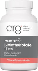 MethylPro® L-Methylfolate 15 mg -Methylated Folate - Methyl Folate for Brain Health, Focus & Mood