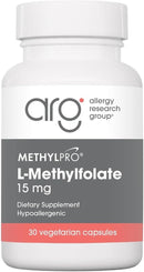 MethylPro® L-Methylfolate 15 mg -Methylated Folate - Methyl Folate for Brain Health, Focus & Mood