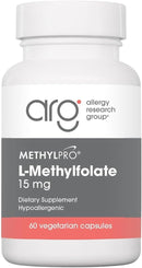 MethylPro® L-Methylfolate 15 mg -Methylated Folate - Methyl Folate for Brain Health, Focus & Mood