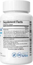 BioDoph7 Plus Prebiotics Probiotics 400mg. Women/Men, Daily Probiotic Promotes Digestive Health, Gut Health, Clearer Skin
