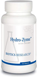 Hydro Zyme Digestive Enzymes Contain Betaine Hydrochloride. Enzymes for Digestion,  Includes Pepsin, Pancreatin, B6, Supports Healthy Gastric pH & Immune Health