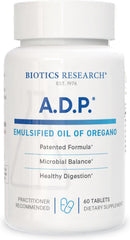A.D.P. Emulsified Oil of Oregano 50mg, 60 Tablets - GI Health