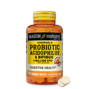 Chewable Probiotic Acidophilus & Bifidus – 2 Billion CFU – Digestive Support – 100 Wafers – Strawberry Flavor