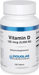Vitamin D 125 mcg (5,000 IU Vitamin D-3 tablets), Support Immune Health, Calcium Levels, and Bones*, Vitamin D Source