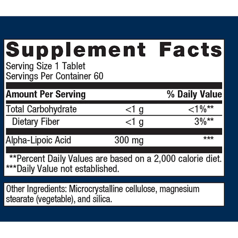 Meta Lipoate® 300  High Quality Alpha-Lipoic Acid