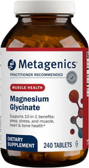 Magnesium Glycinate 100 mg, 240 Tablets . Supports Calm, Restful Sleep, Muscle Comfort and Bone Health