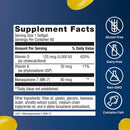 Vitamin D3 5000 + K. Support bone strength and healthy immunity with Vitamin D3 and K2*