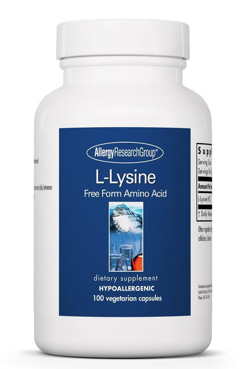 L-Lysine 500 Mg- Free Form Amino Acid