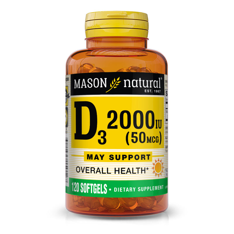 Vitamin D 3 50 mcg (2,000 IU)