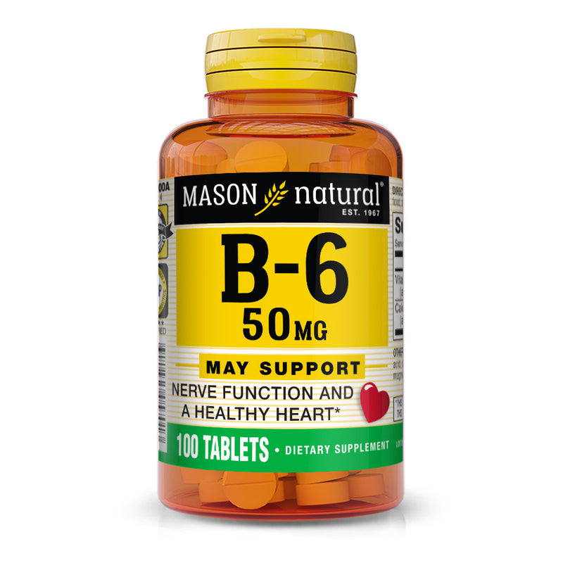 Vitamin B 6 50 mg (Pyridoxine HCL)