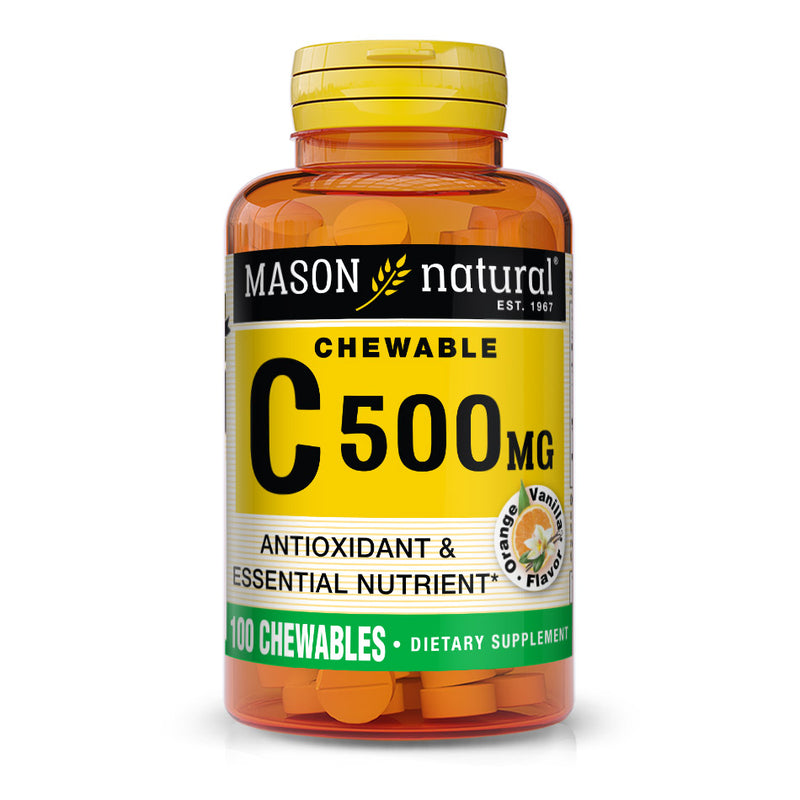 Vitamin C 500 mg Chewable Orange Flavor