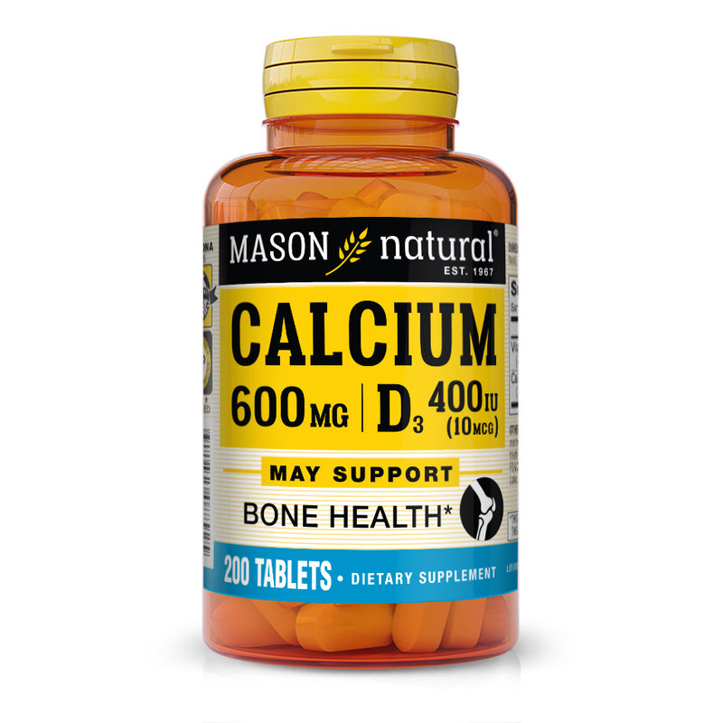 Calcium 600 mg Plus Vitamin D 3  (200 Tablets)