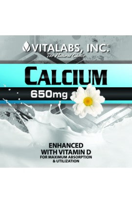 Calcium 650mg w/ Vitamin D 120ct
